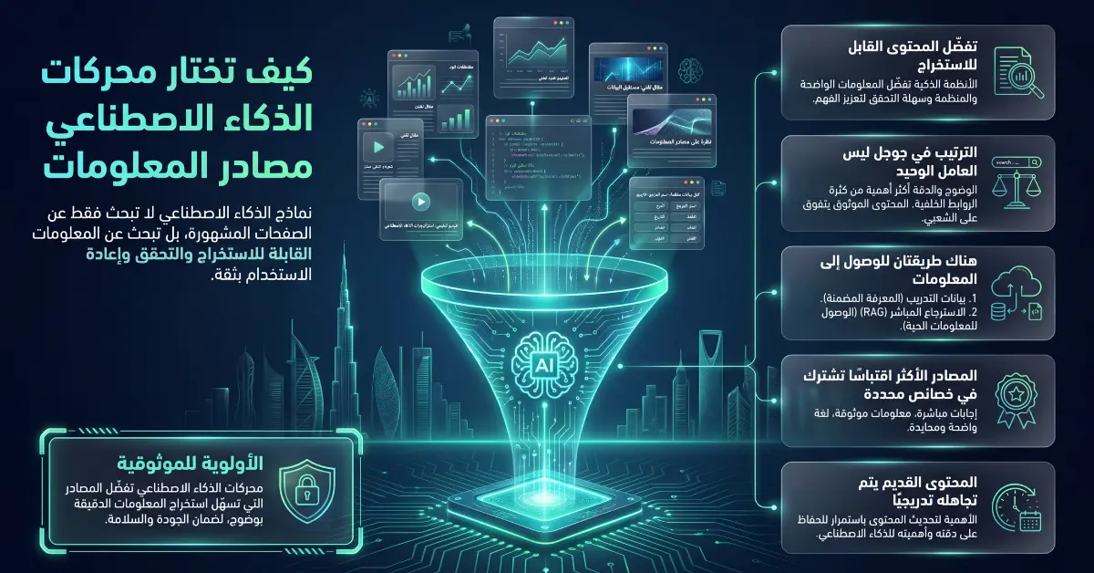 Retrieval Optimization L1-L4 — كيف يختارك AI للاستشهاد 2026
