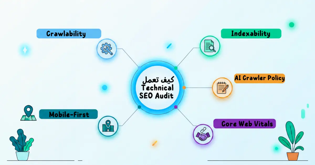 Technical SEO Audit للشركات الخليجية